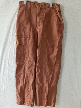 Abercrombie & Fitch Women's Terracotta Cargo Pants